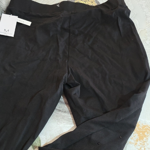 Magaschoni Black Embellished Pants - Picture 12 of 12